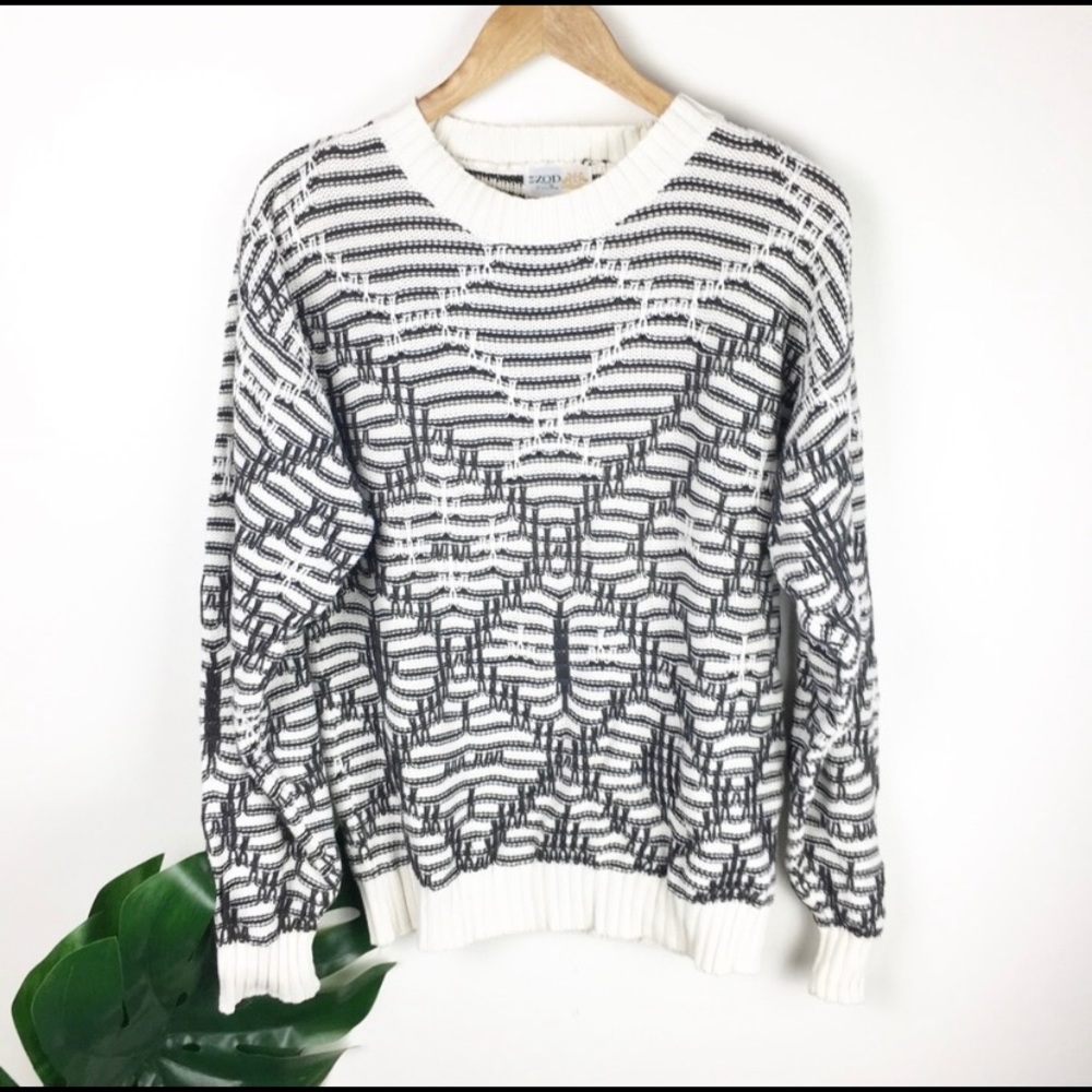 Izod | Vintage crew knit sweater size small